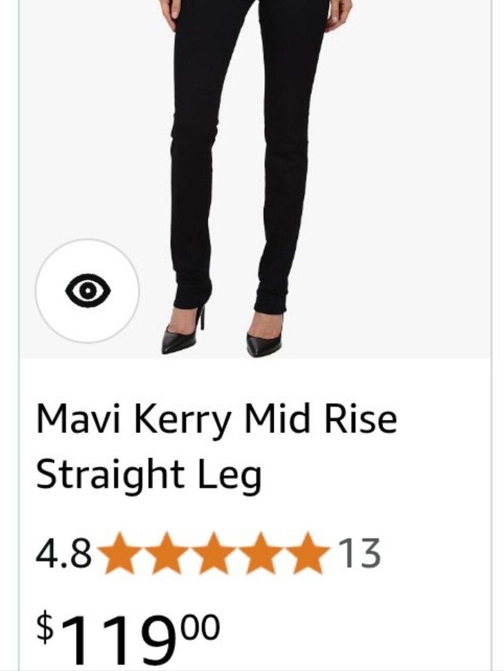 MAVI GOLD KERRY JEANS - 27/33 = MID-RISE STRAIGHT LEG - MSRP $150 - NWT - Picture 2 of 13